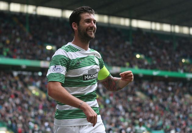 Charlie Mulgrew celebrates