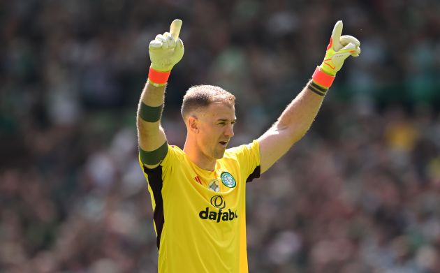 Celtic goalkeeper Joe Hart
