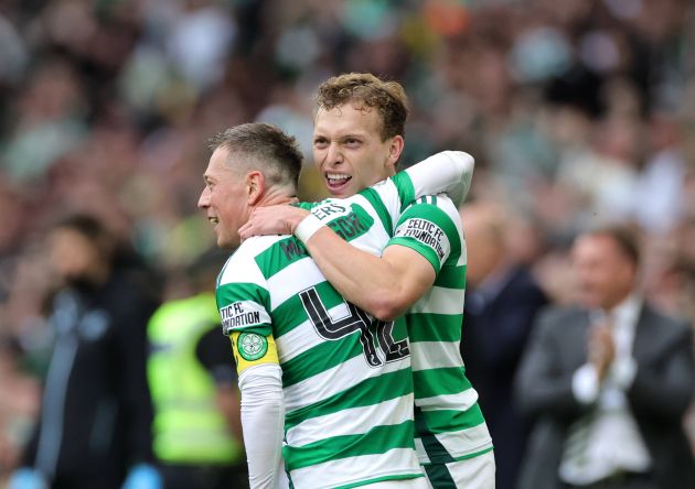 Alistair Johnston and Callum McGregor