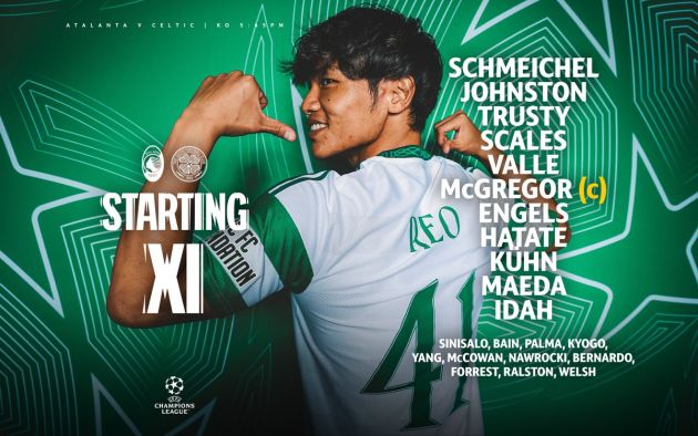 Team News – Why Adam Idah is leading the line for Celtic against Atalanta Celtic team news
