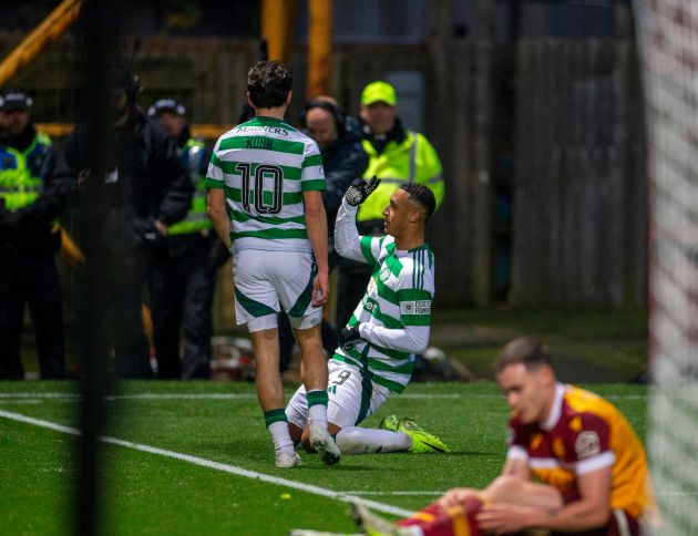 Idah celebrates with Kuhn