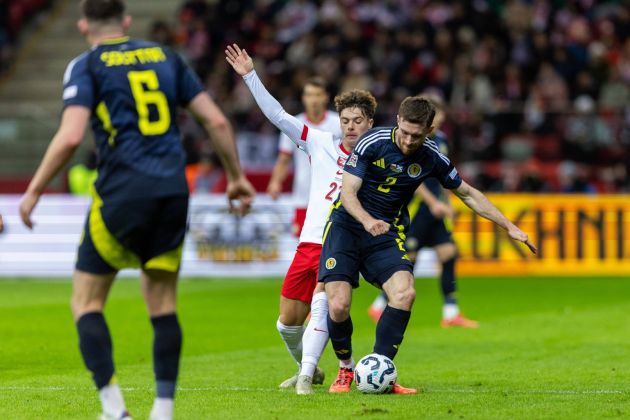 Ralston showing his class, he’s now Scotland’s first pick right back Anthony Ralston