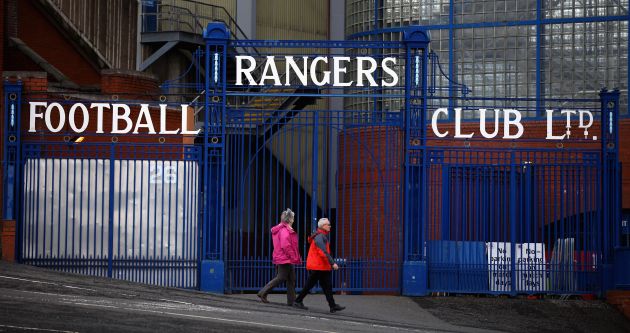The gates at Ibrox tell the truth