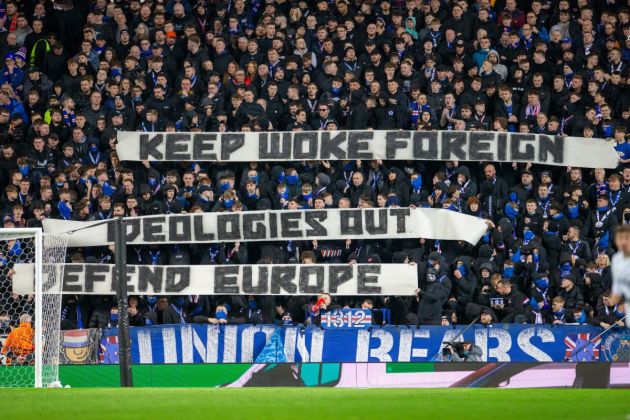 UEFA punish racist banner
