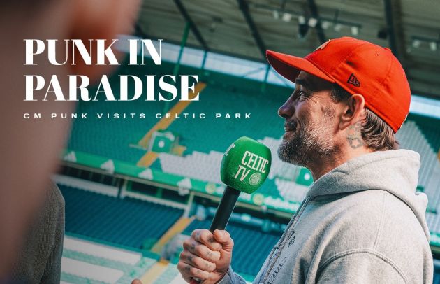 CM Punk at Celtic Park