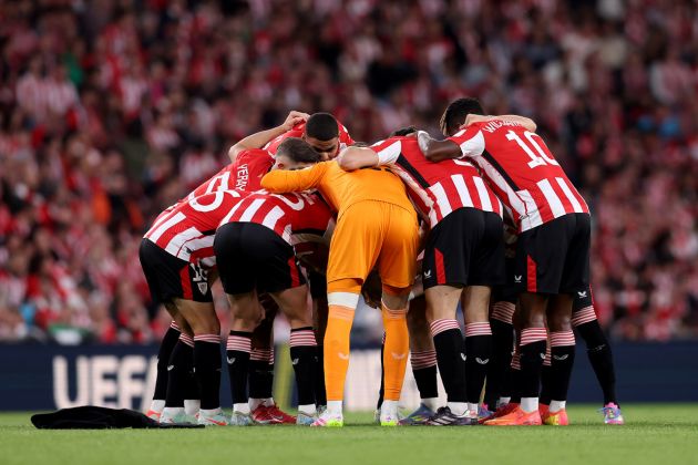 Athletic Club huddle