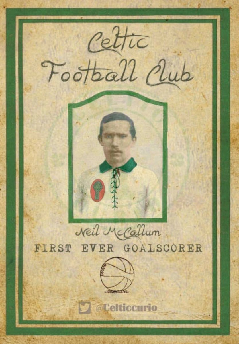 Neil McCallum, scorer of Celtic's first ever goal