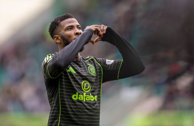 Celtic v Rangers – Kelechi Iheanacho should start in Glasgow Derby Kelechi Iheanacho celebrates.