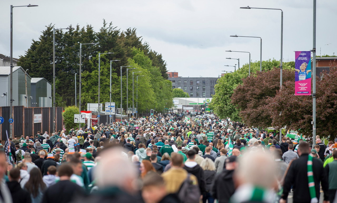 The Celtic support