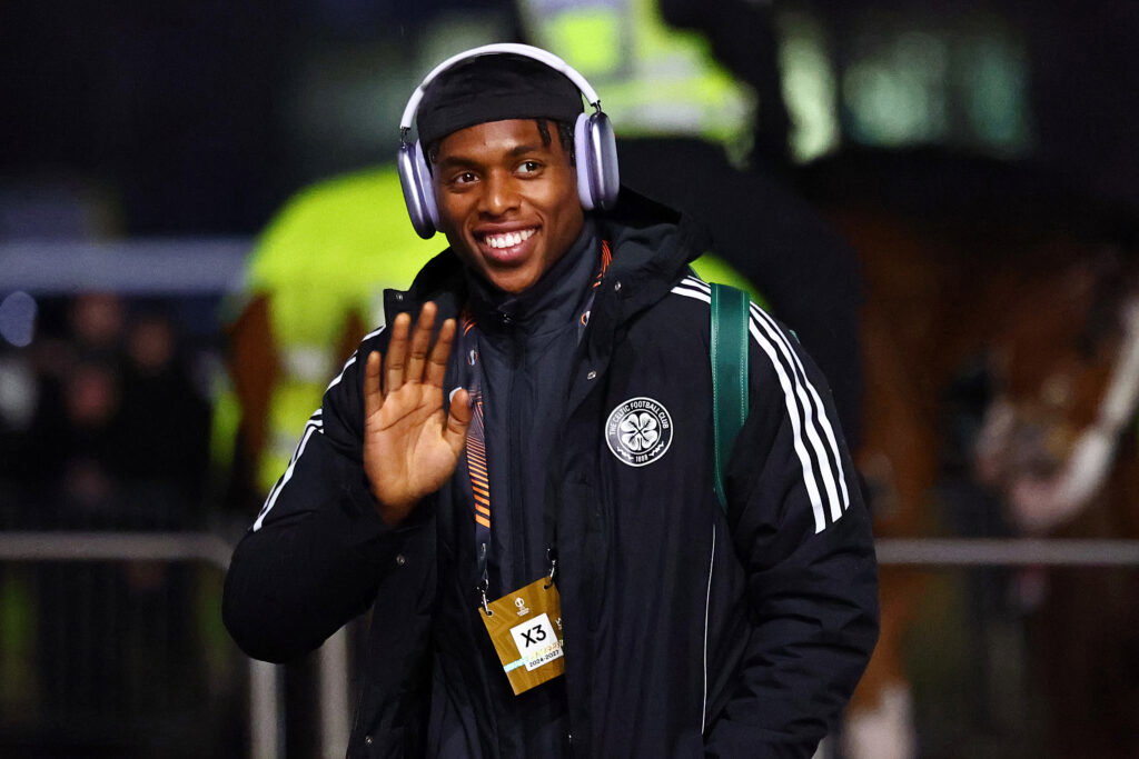 Junior Adamu of Celtic