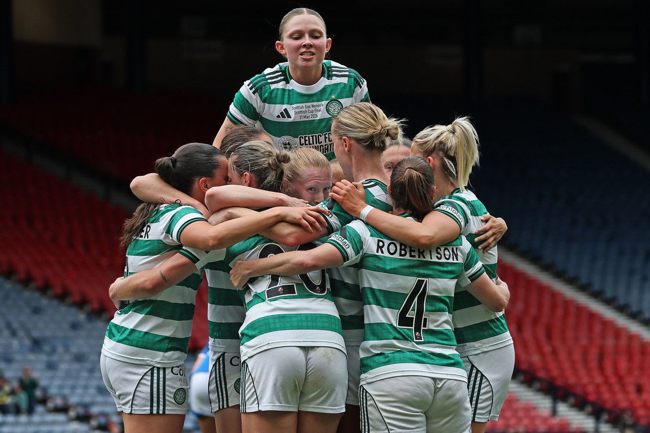 Morgan Cross celebrates