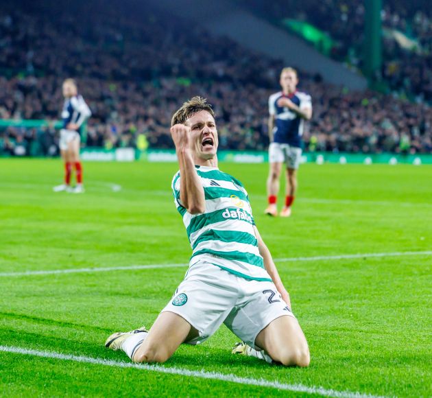 We haven’t wiped Preston’s eye. Johnny Kenny is worthy of a £3m price tag Johnny Kenny celebrates. Celtic v Falkirk.