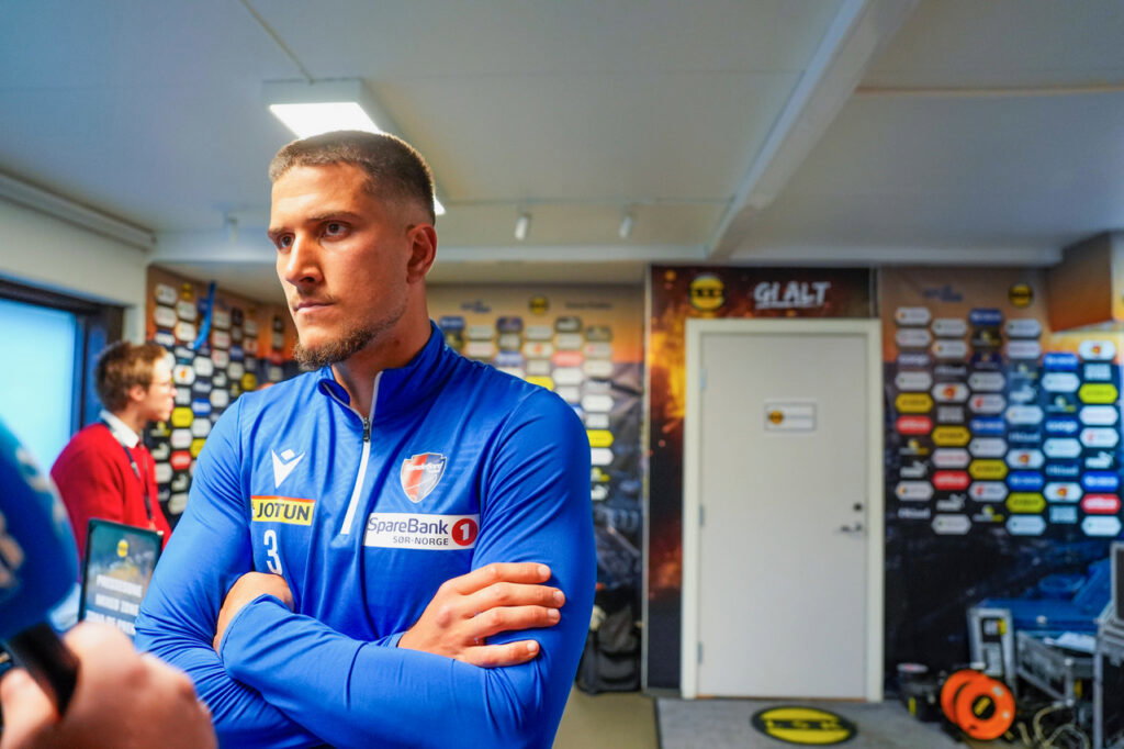 Sandefjord's Zinedin Smajlovic