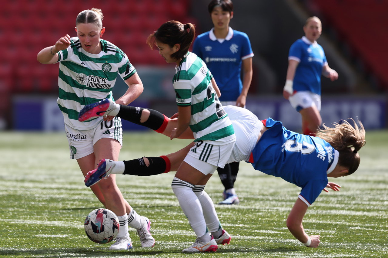 Celtic's Evie Rabjohn in action