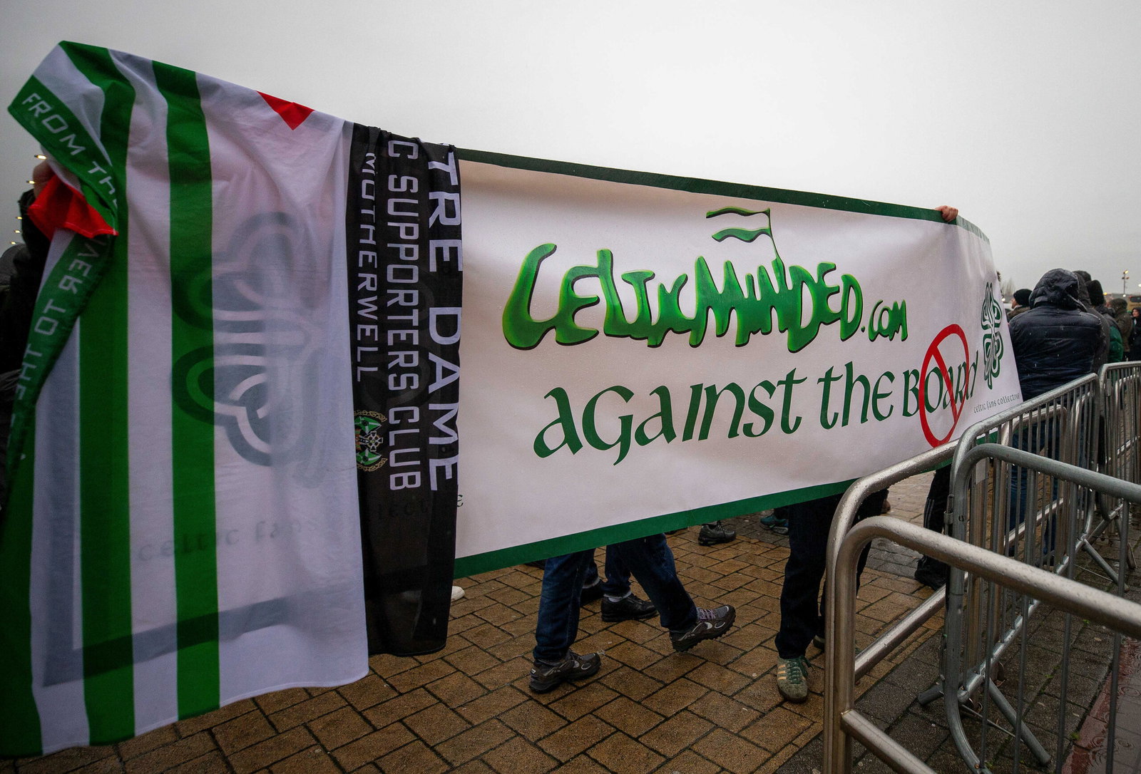 Celtic Fan Protest