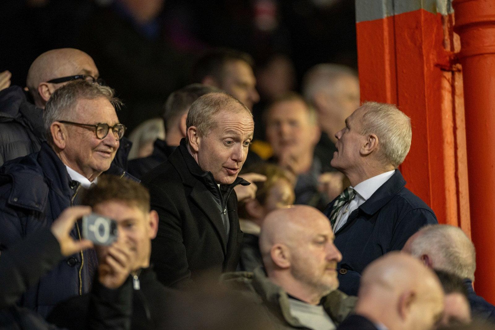 Brian Wilson, Michael Nicholson and Chris McKay