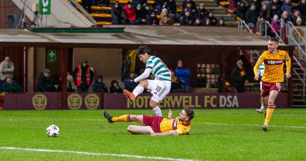 Shin Yamada of Celtic