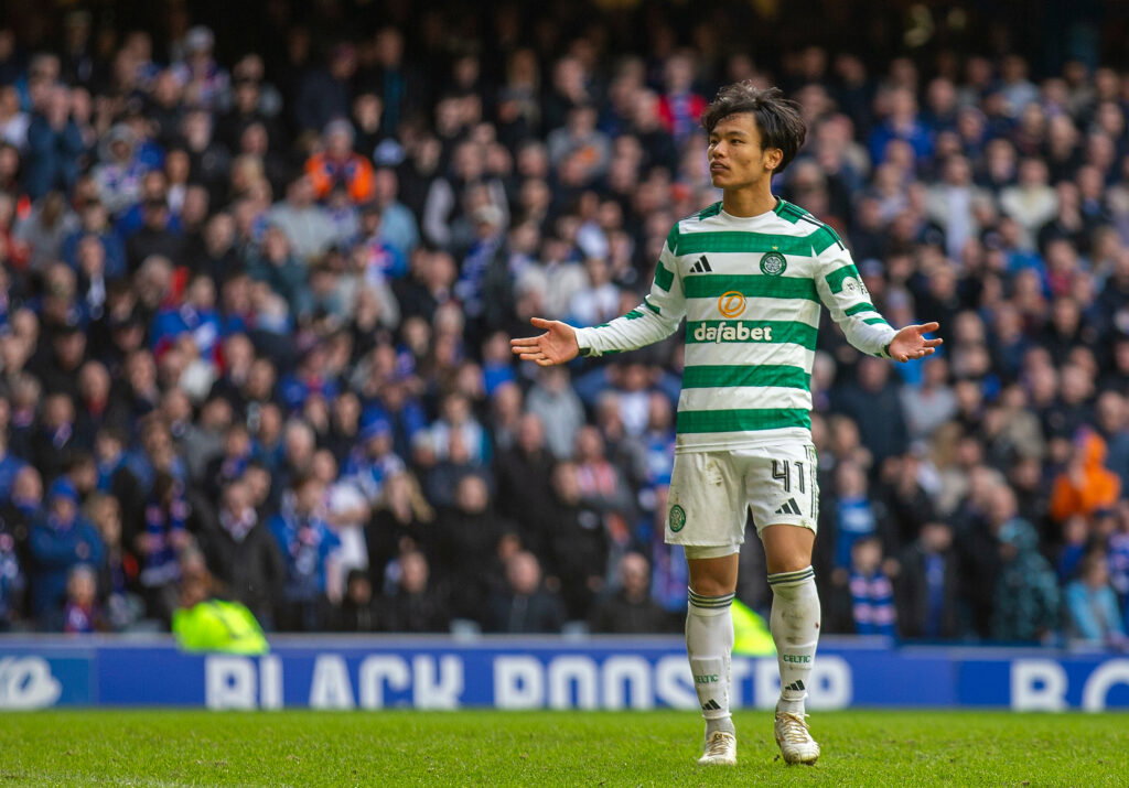Reo Hatate of Celtic