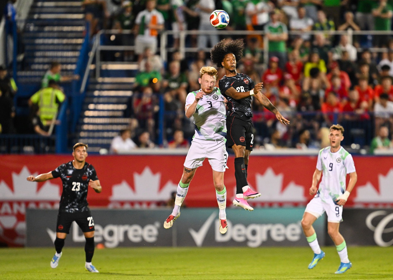 Liam Scales of the Republic of Ireland