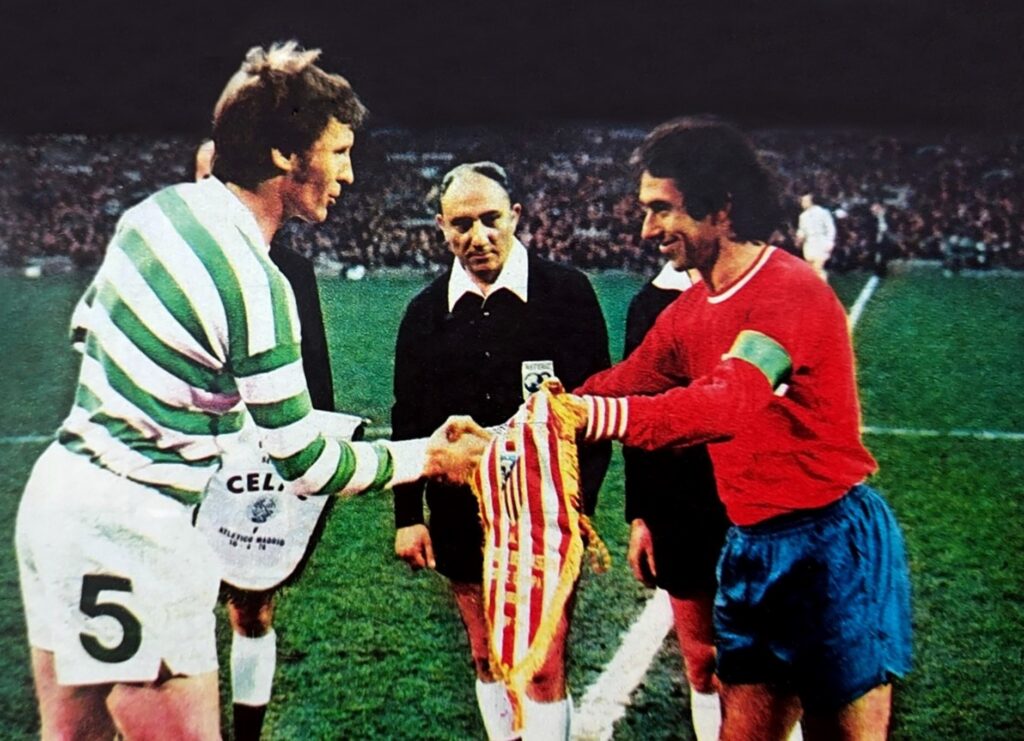 Celtic v Atletico Madrid, 1974