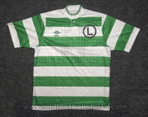 Legia Warsaw's Celtic Hoops