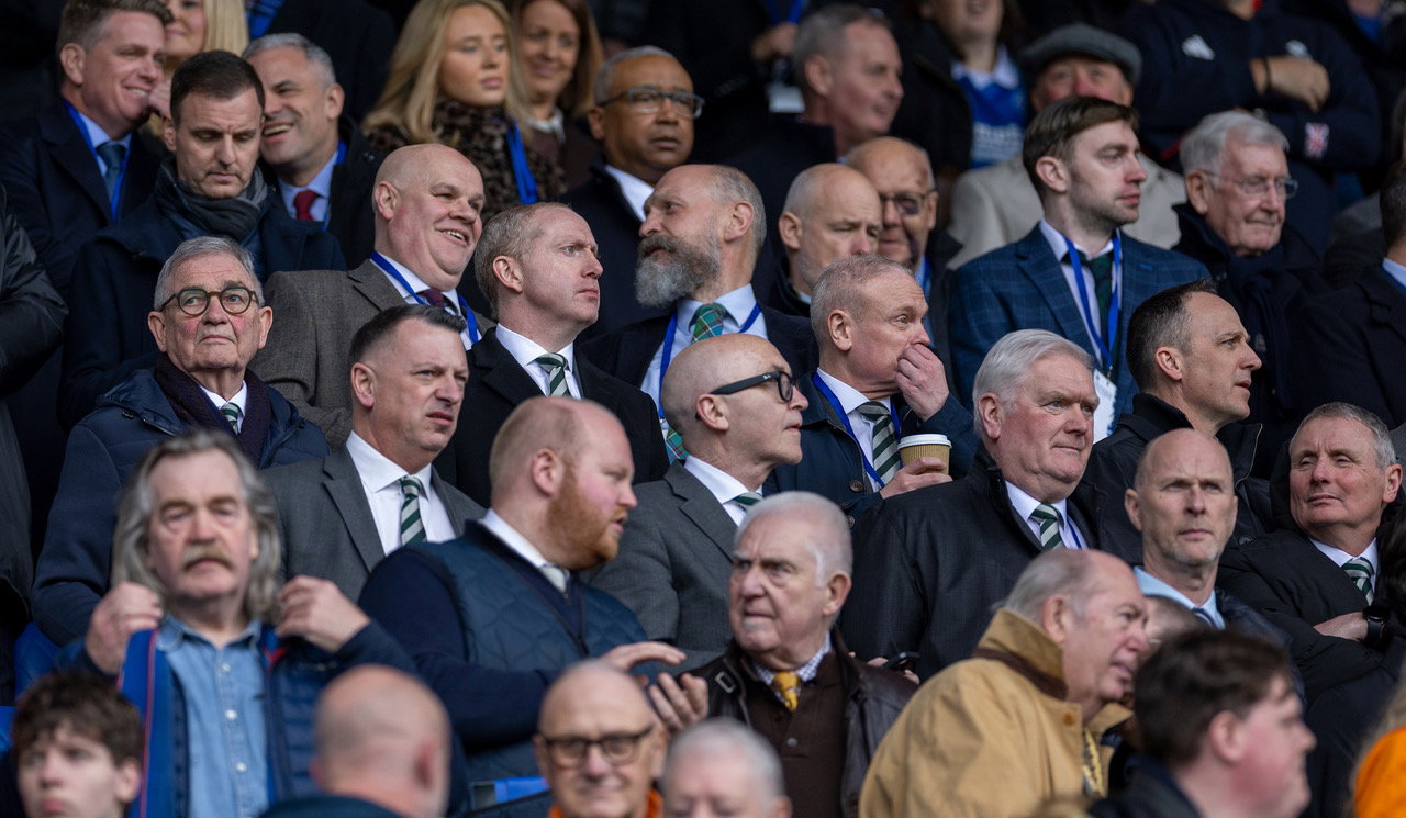 The Celtic Board at Ibrox