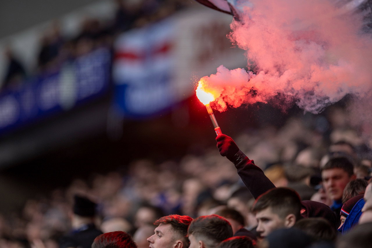 Scottish Cup quarter final at Ibrox