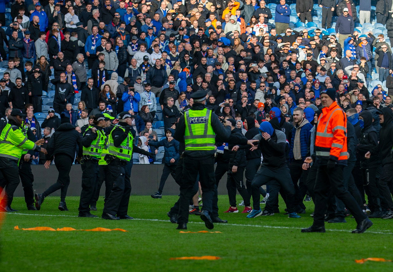 Scottish Cup quarter final at Ibrox 