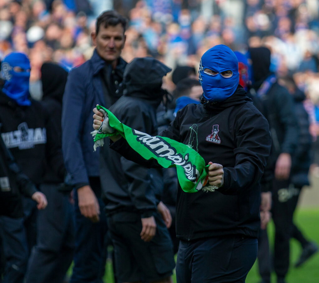 Scottish Cup quarter final at Ibrox