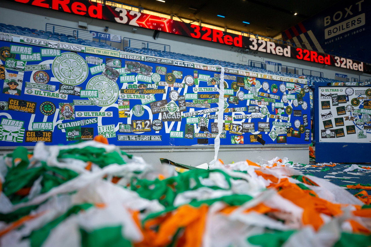 Scottish Cup quarter final at Ibrox 