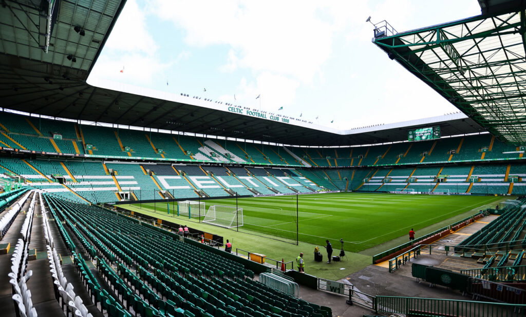Celtic Park ahead of the Celtic v AC Milan