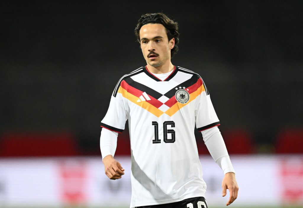 Mika Baur of Germany in action