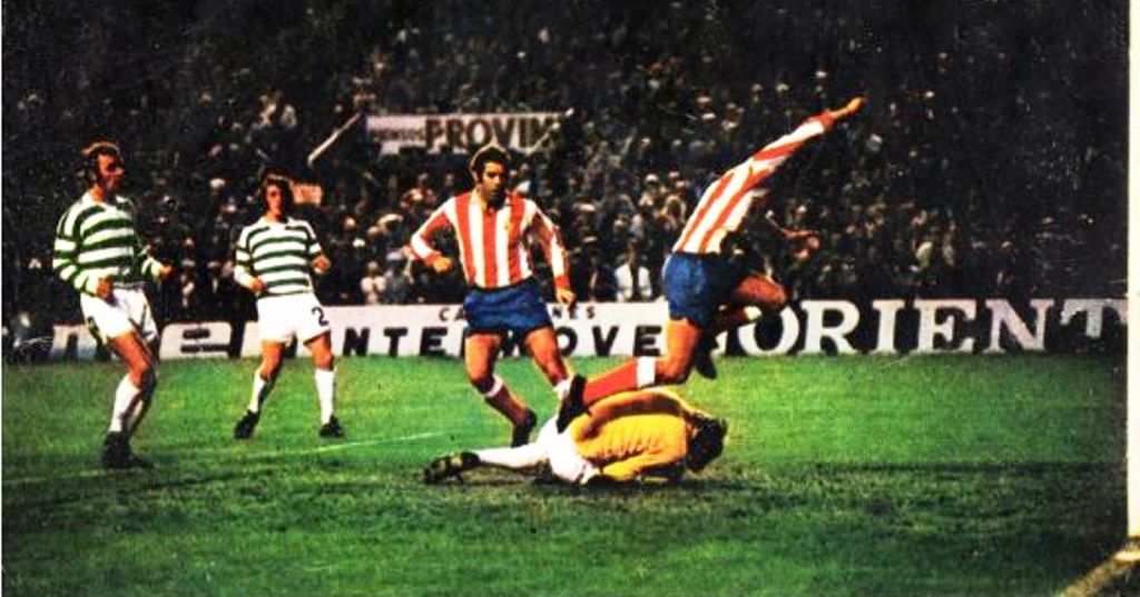 Atletico Madrid v Celtic 1974