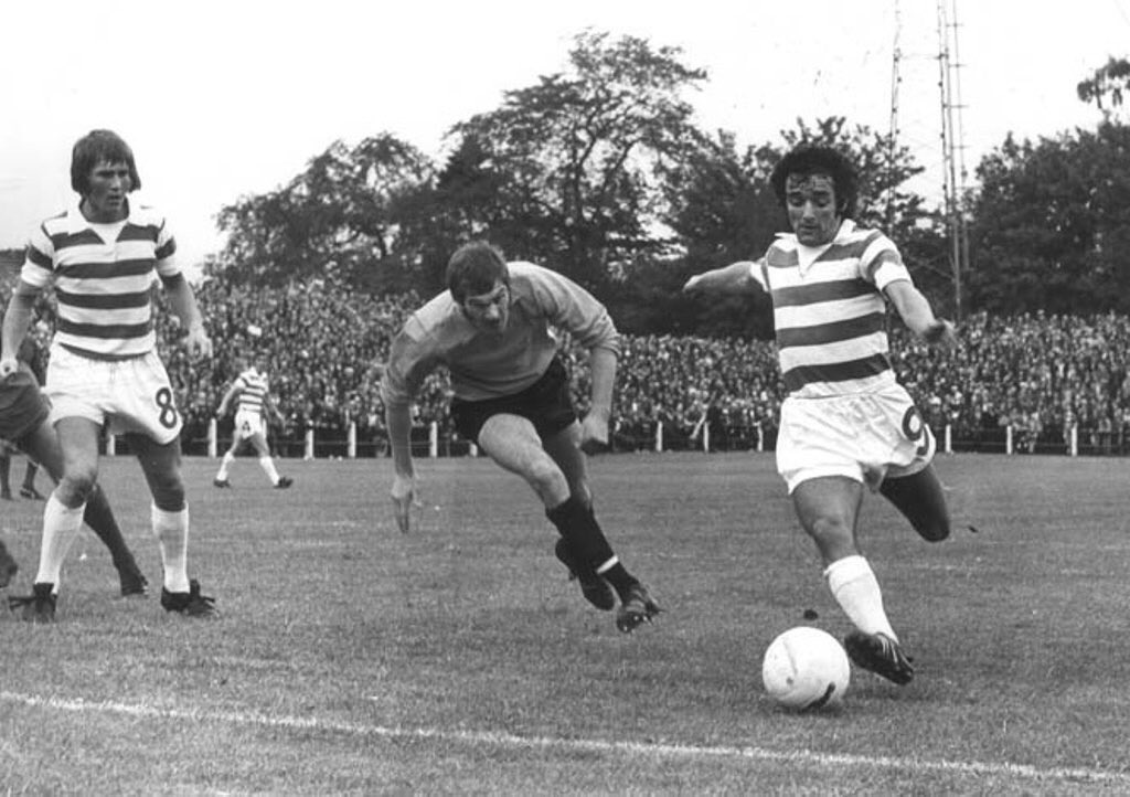 Kenny Dalglish and Lou Macari, Celtic FC