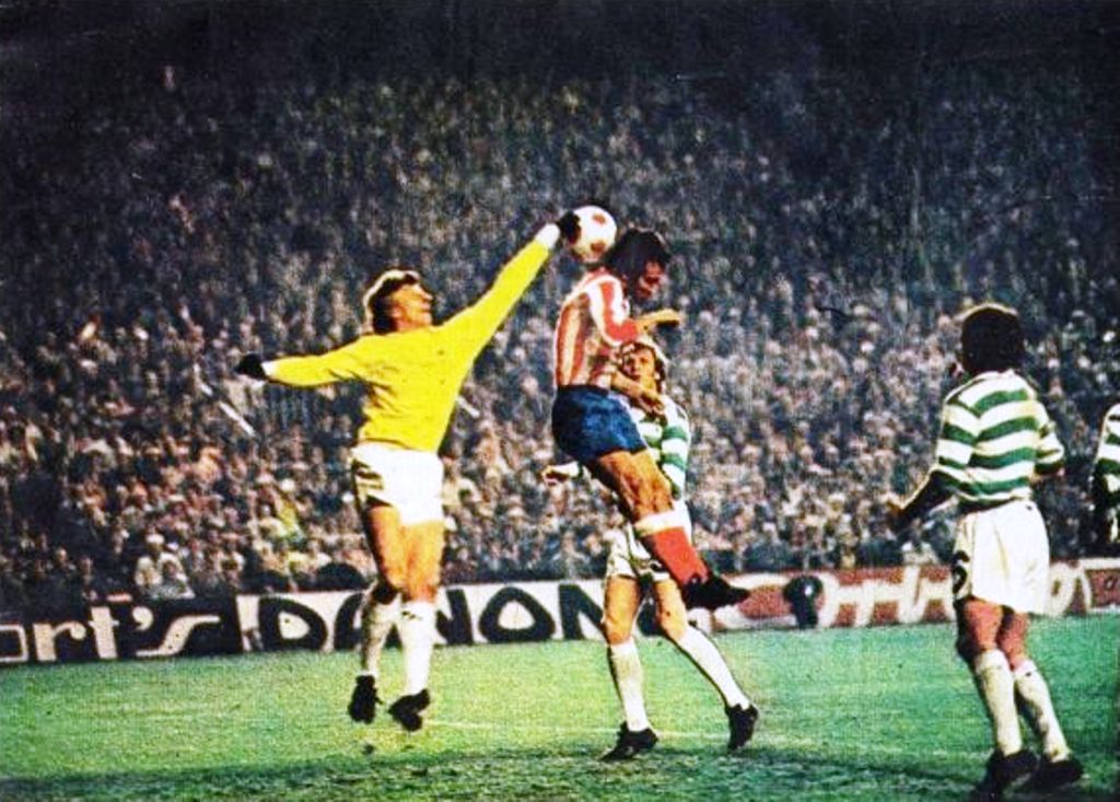 Atletico Madrid v Celtic 1974