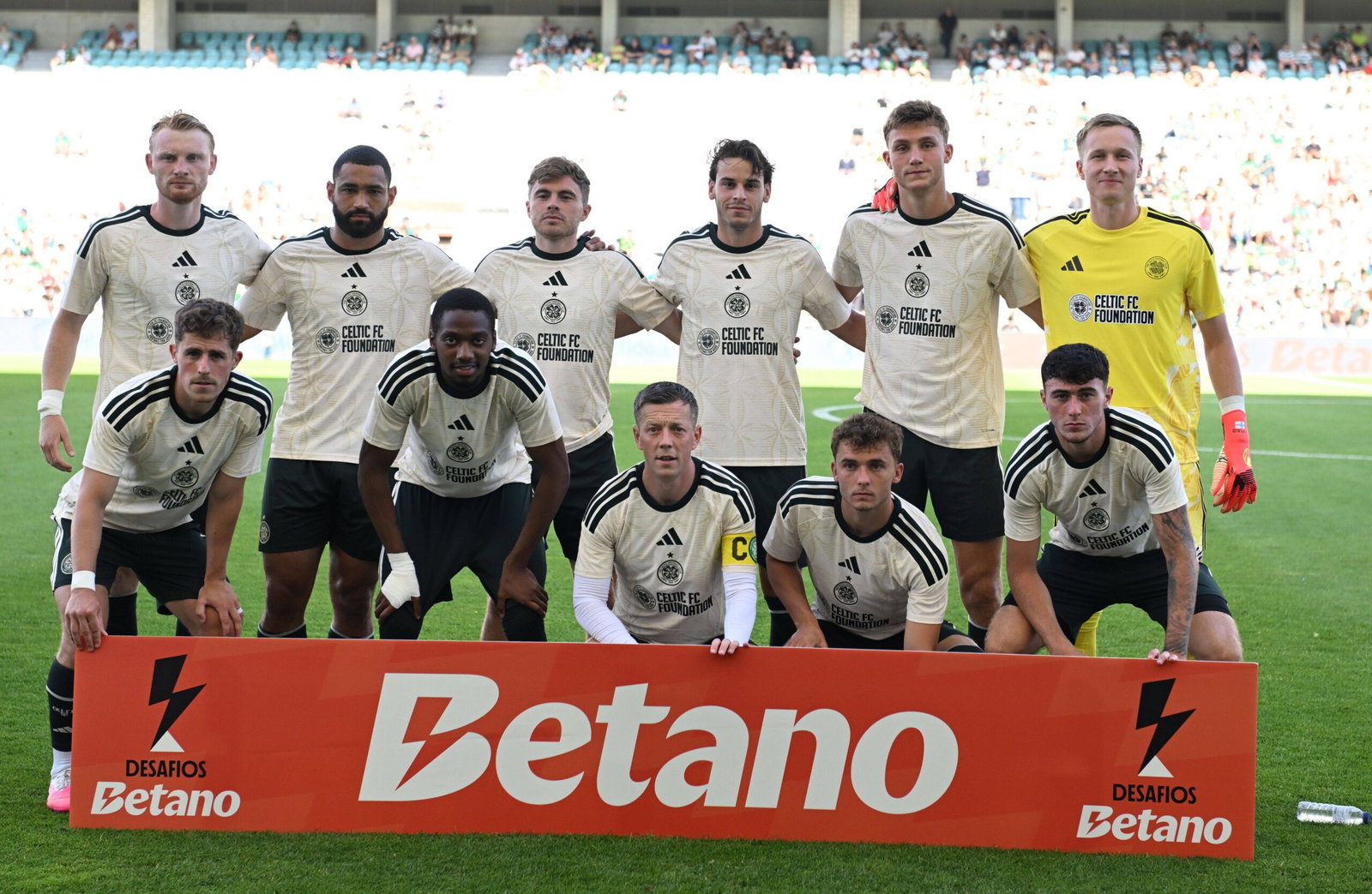 Celtic team line-up 