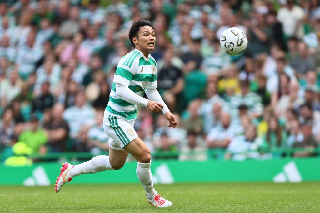 Reo Hatate of Celtic