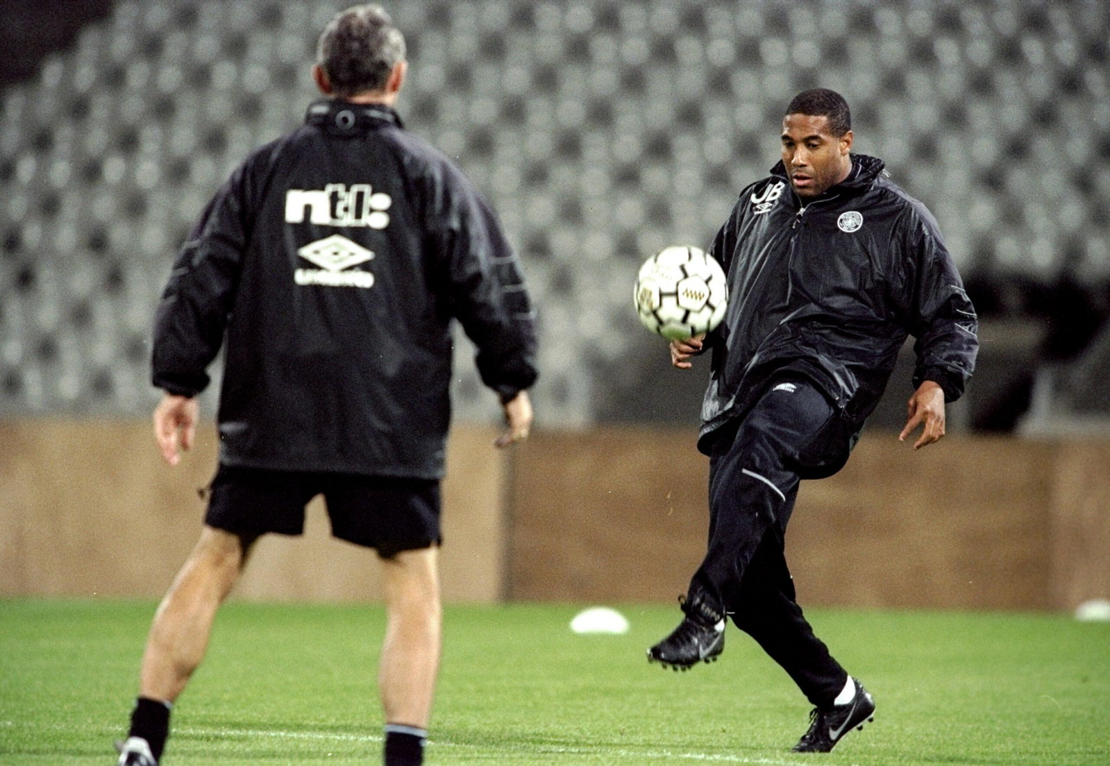Celtic coach John Barnes