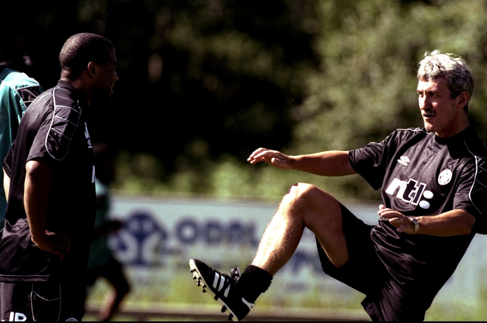 John Barnes and Terry McDermott 