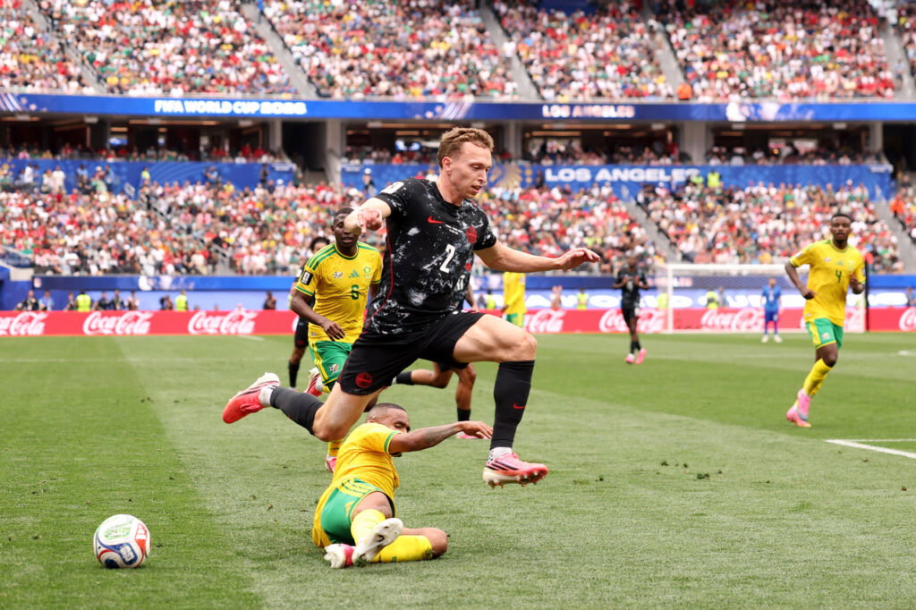 Alistair Johnston slams airline after World Cup travel nightmare Alistair Johnston of Canada