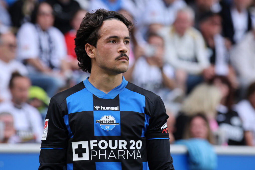 Mika Baur of SC Paderborn