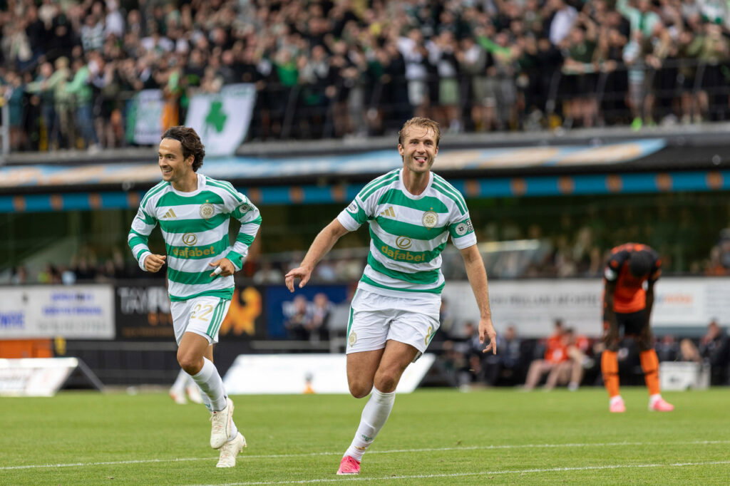 Benjamin Nygren celebrates