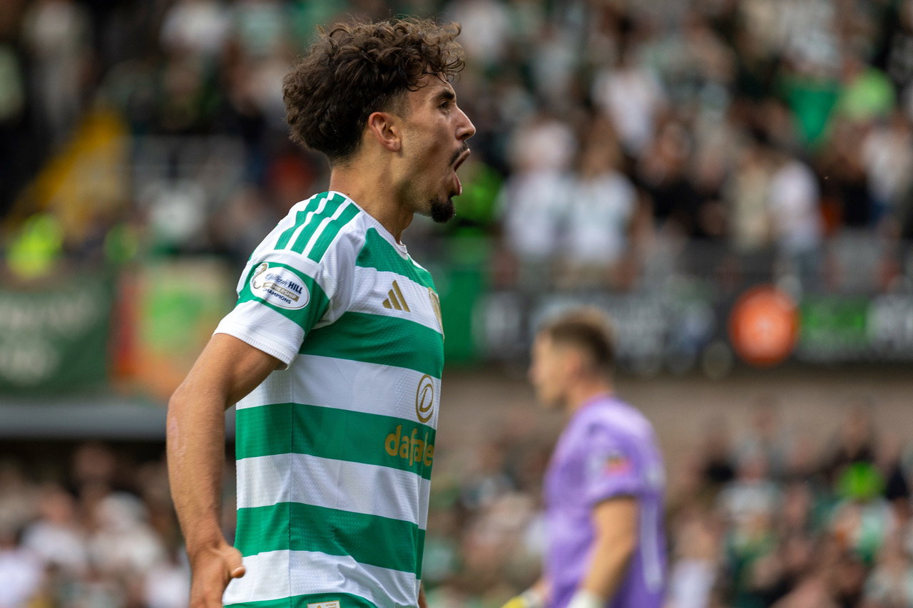 Sebastian Tounekti celebrates
