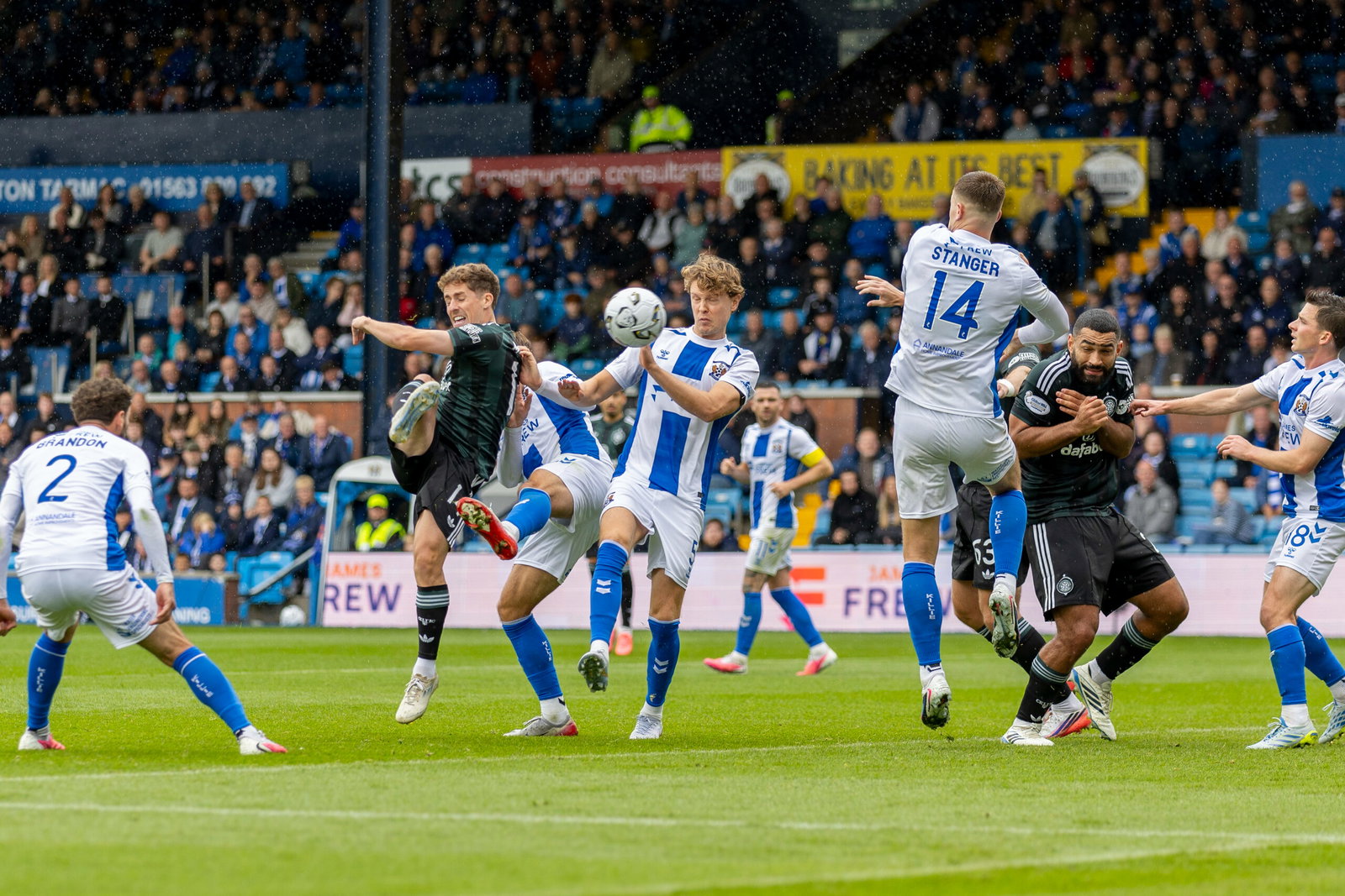 Luke McCowan scores