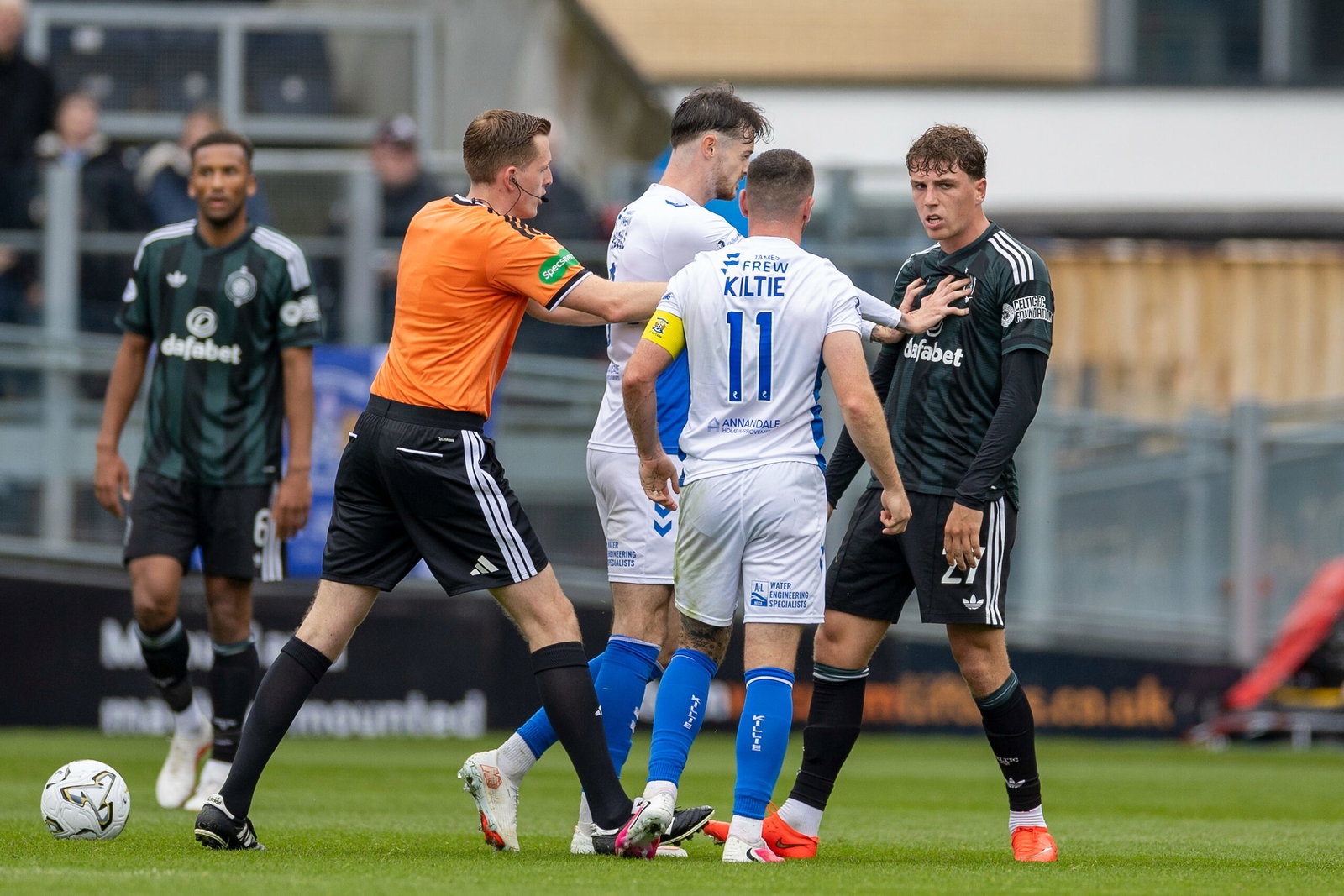 Arne Engels at rugby Park