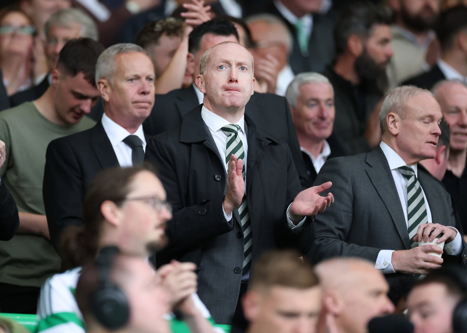 Celtic CEO Michael Nicholson