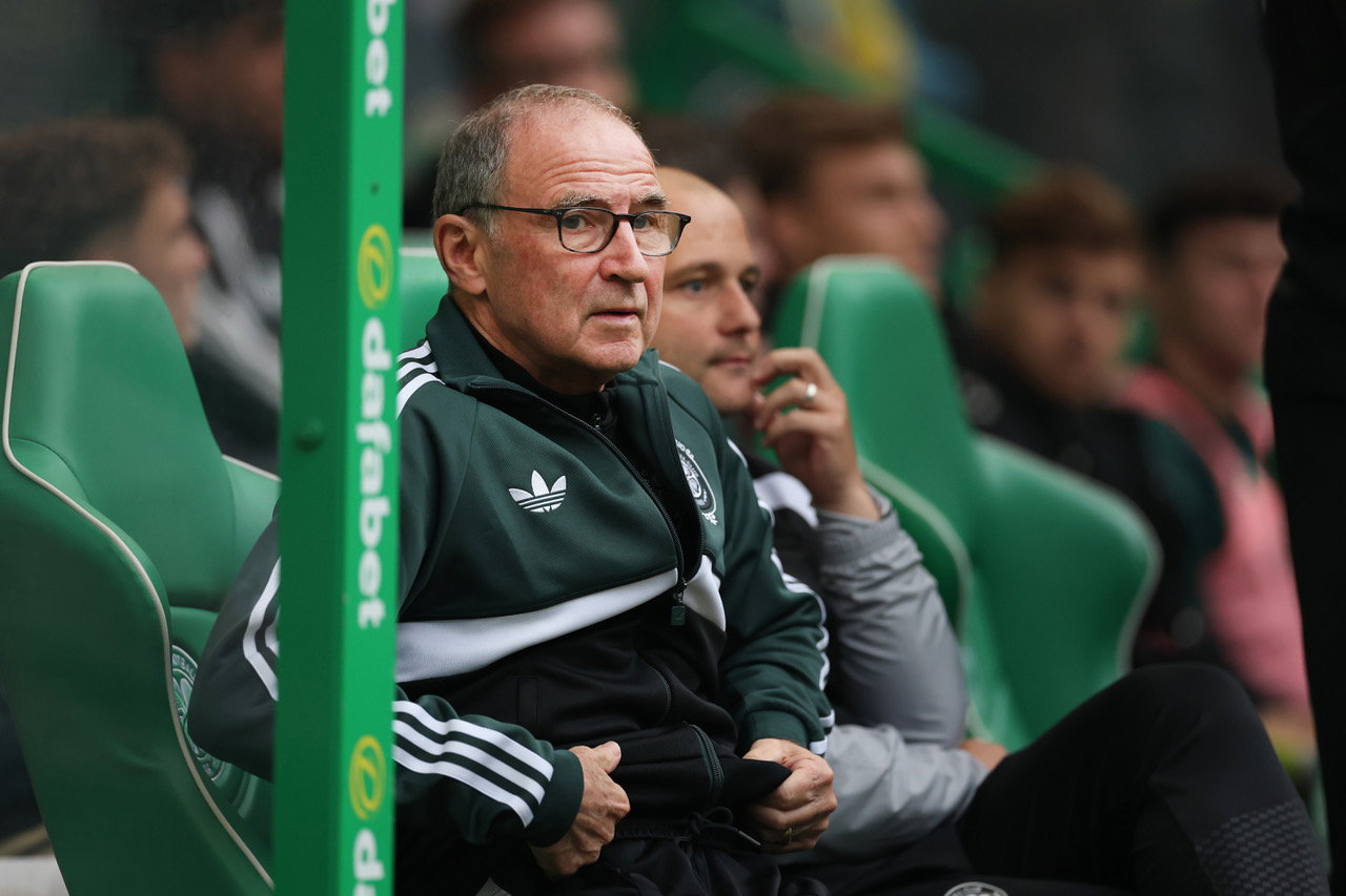 Celtic head Coach Martin O'Neill