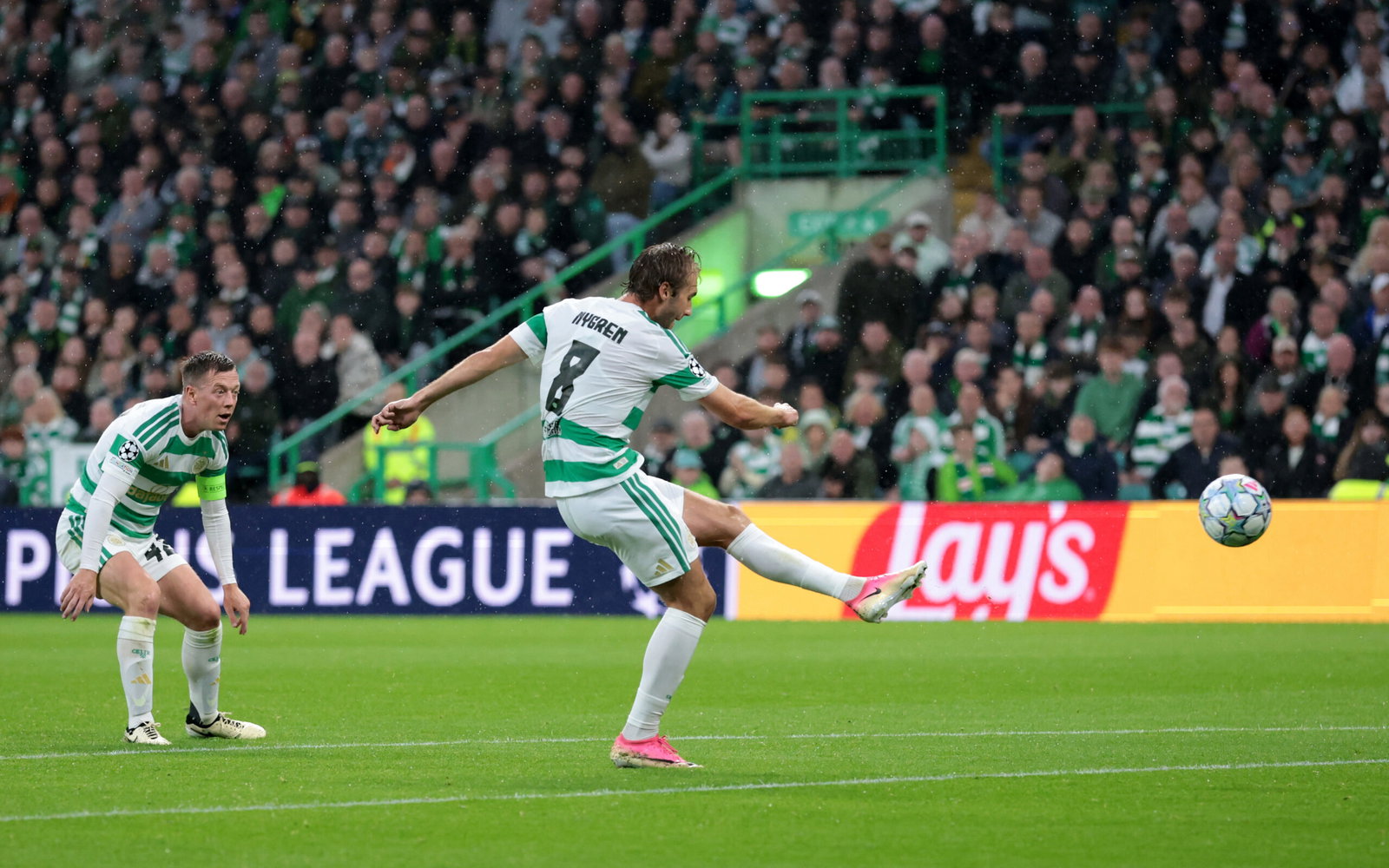 Benjamin Nygren of Celtic scores