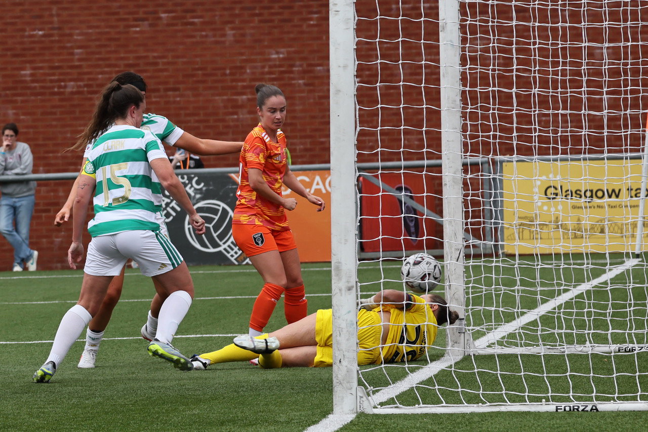 A Lee Gibson OG, brings Celtic FC level.