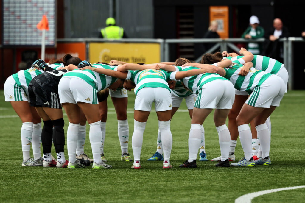 Celtic FC Women win away at Glasgow City in season opener The first Huddle of the new SWPL1 season